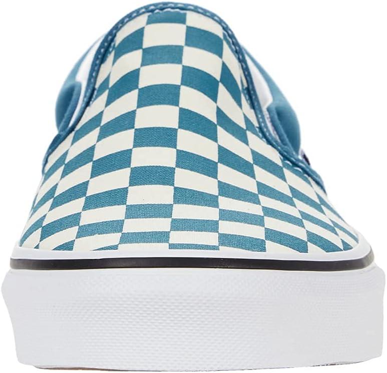 imageVans Womens Asher Adult Low Top SneakersCheckerboard Blue Coral True White