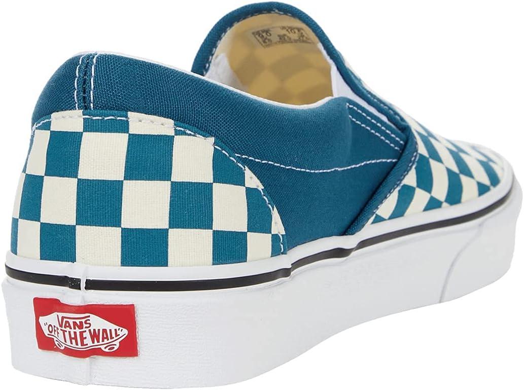 imageVans Womens Asher Adult Low Top SneakersCheckerboard Blue Coral True White