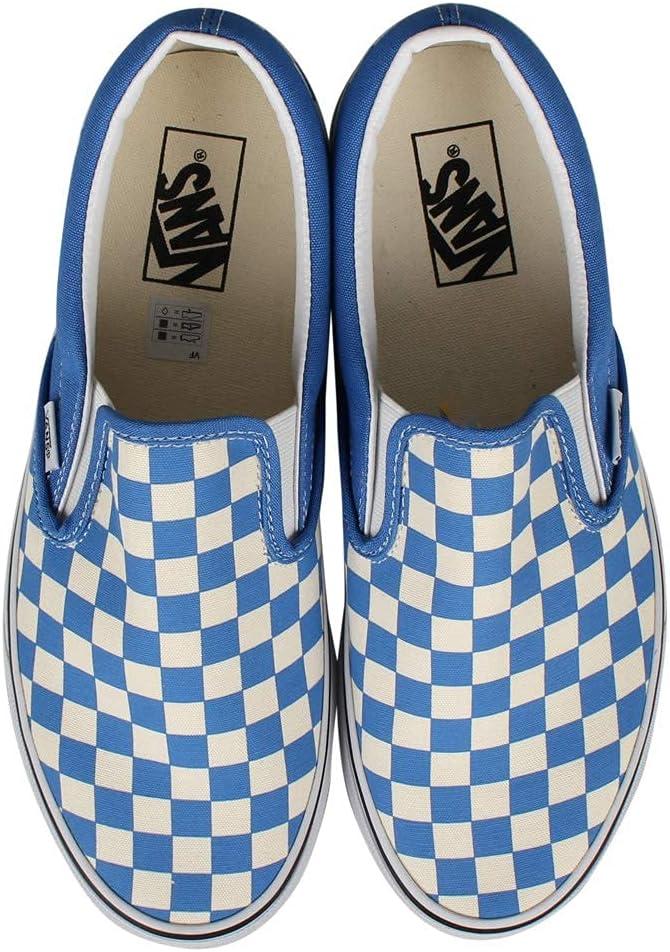 imageVans Womens Asher Adult Low Top SneakersCheckerboard Nebula Blue True White