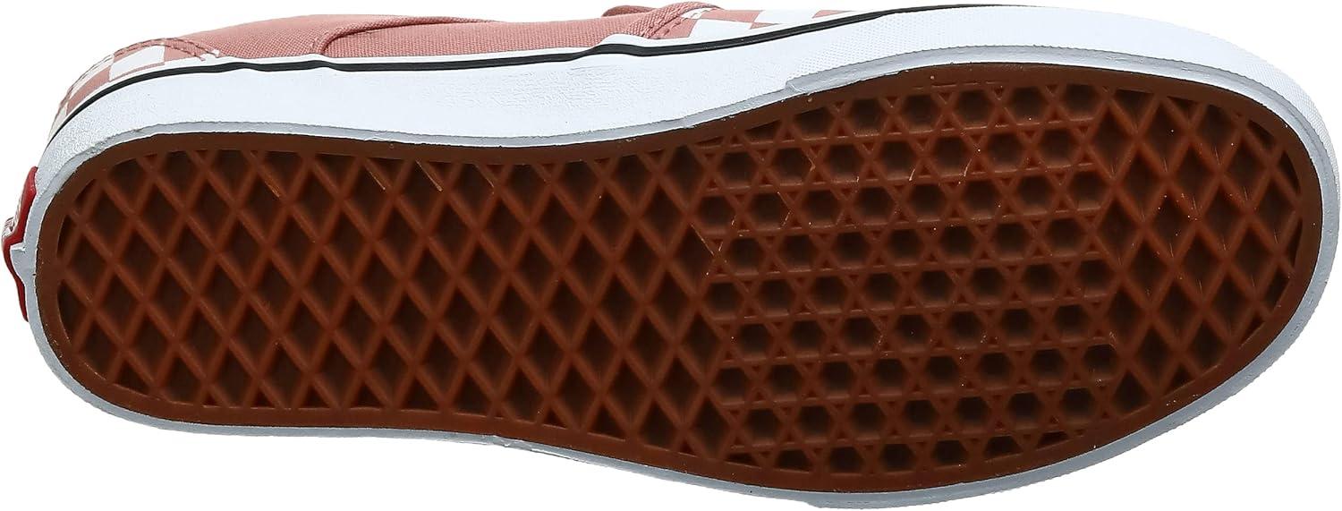 imageVans Womens Asher Adult Low Top SneakersCheckerboard Rose Dawn White