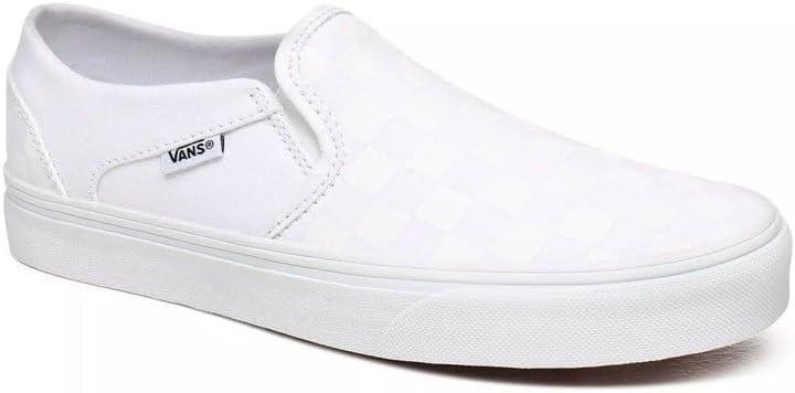 imageVans Womens Asher Adult Low Top SneakersCheckerboard White White