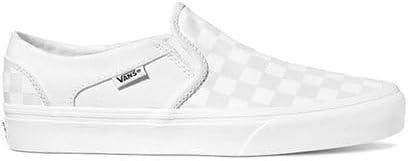 imageVans Womens Asher Adult Low Top SneakersCheckerboard White White