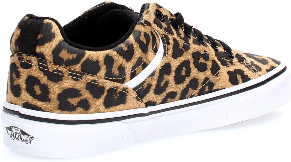 imageVans Womens Asher Adult Low Top SneakersCheetah Black White