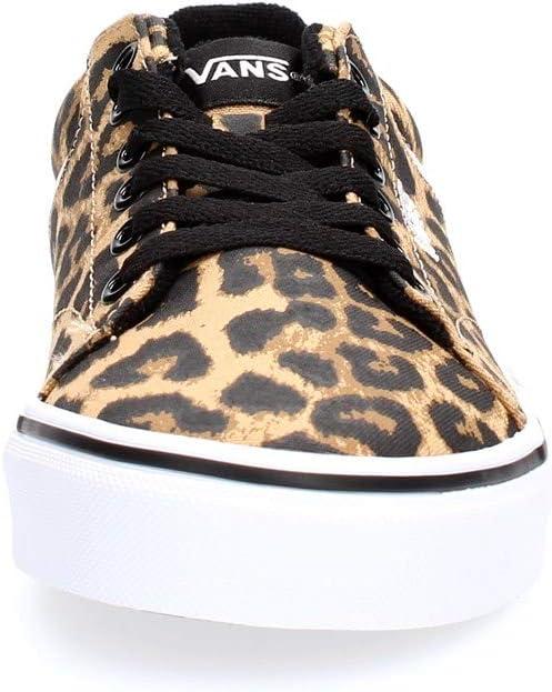 imageVans Womens Asher Adult Low Top SneakersCheetah Black White