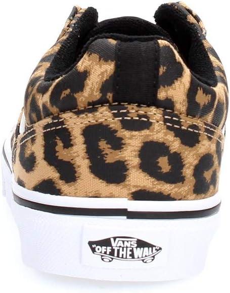 imageVans Womens Asher Adult Low Top SneakersCheetah Black White