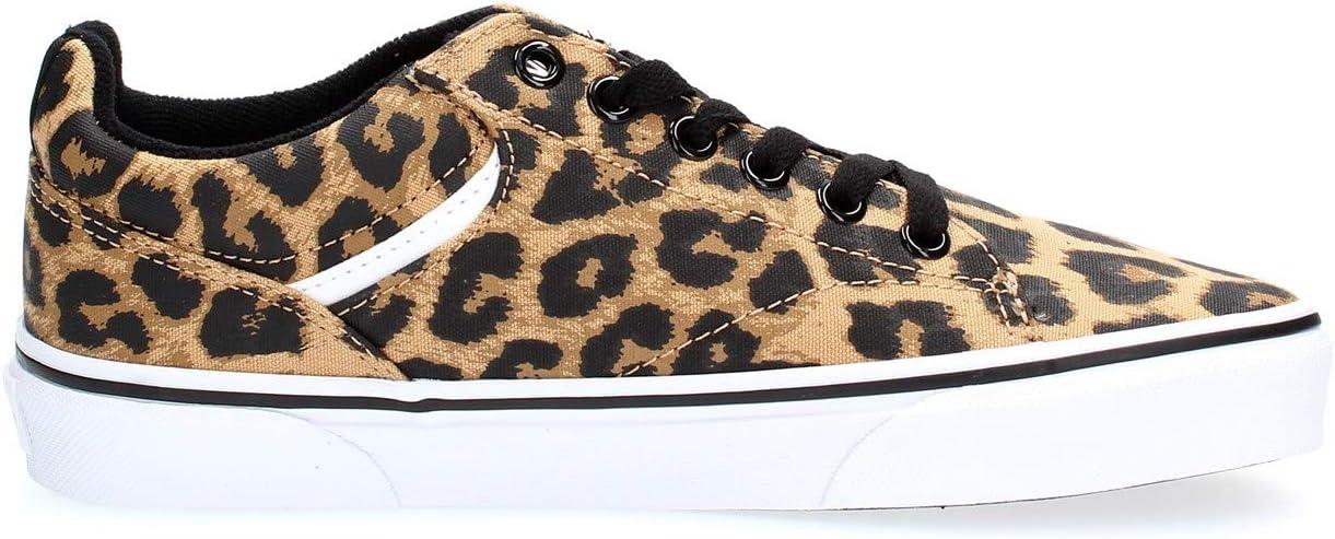 imageVans Womens Asher Adult Low Top SneakersCheetah Black White