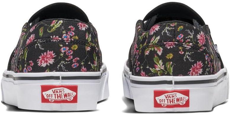imageVans Womens Asher Adult Low Top SneakersDark Floral Black