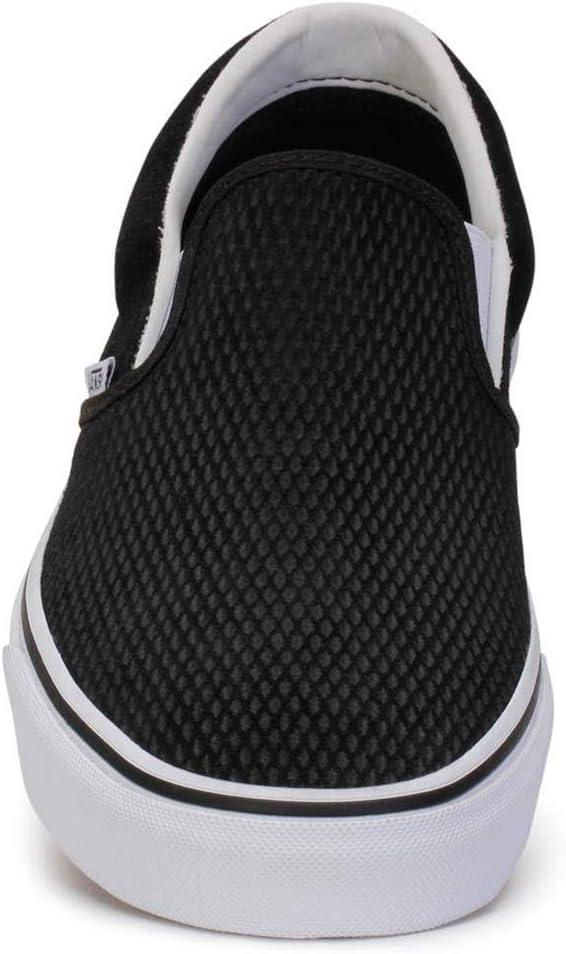 imageVans Womens Asher Adult Low Top SneakersEmbossed Suede Black True White