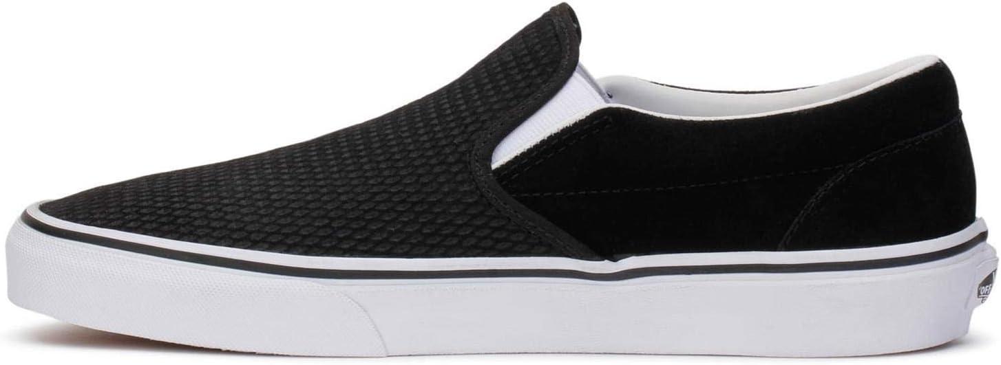imageVans Womens Asher Adult Low Top SneakersEmbossed Suede Black True White