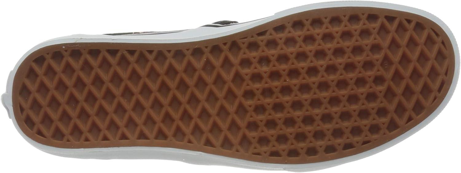 imageVans Womens Asher Adult Low Top SneakersFlowers Checks Black