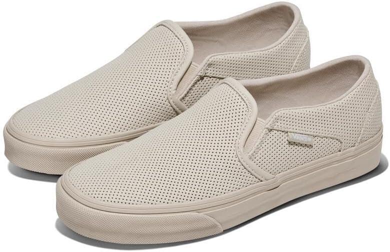 imageVans Womens Asher Adult Low Top SneakersMono Perf Oatmeal