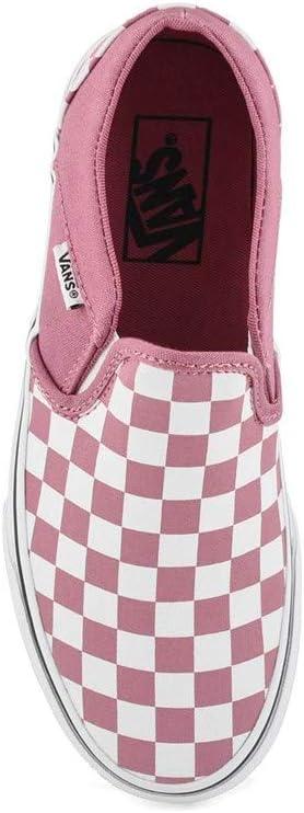 imageVans Womens Asher Adult Low Top SneakersMulticolour Checkerboard Heather Rose White Xwm
