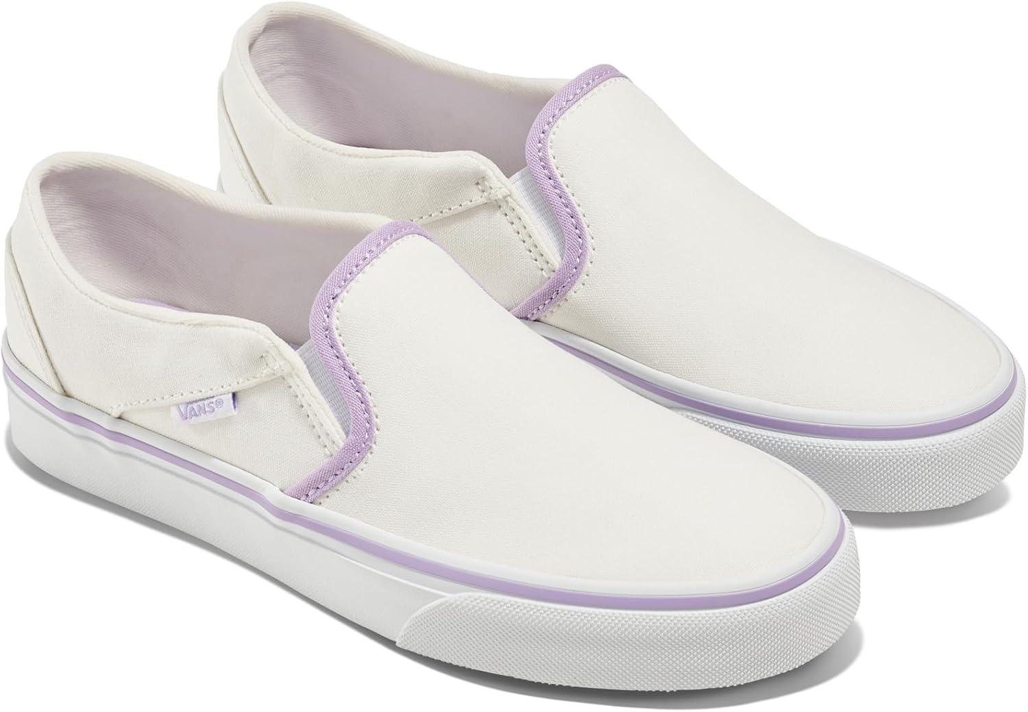 imageVans Womens Asher Adult Low Top SneakersPastel Pop Soft Orchid