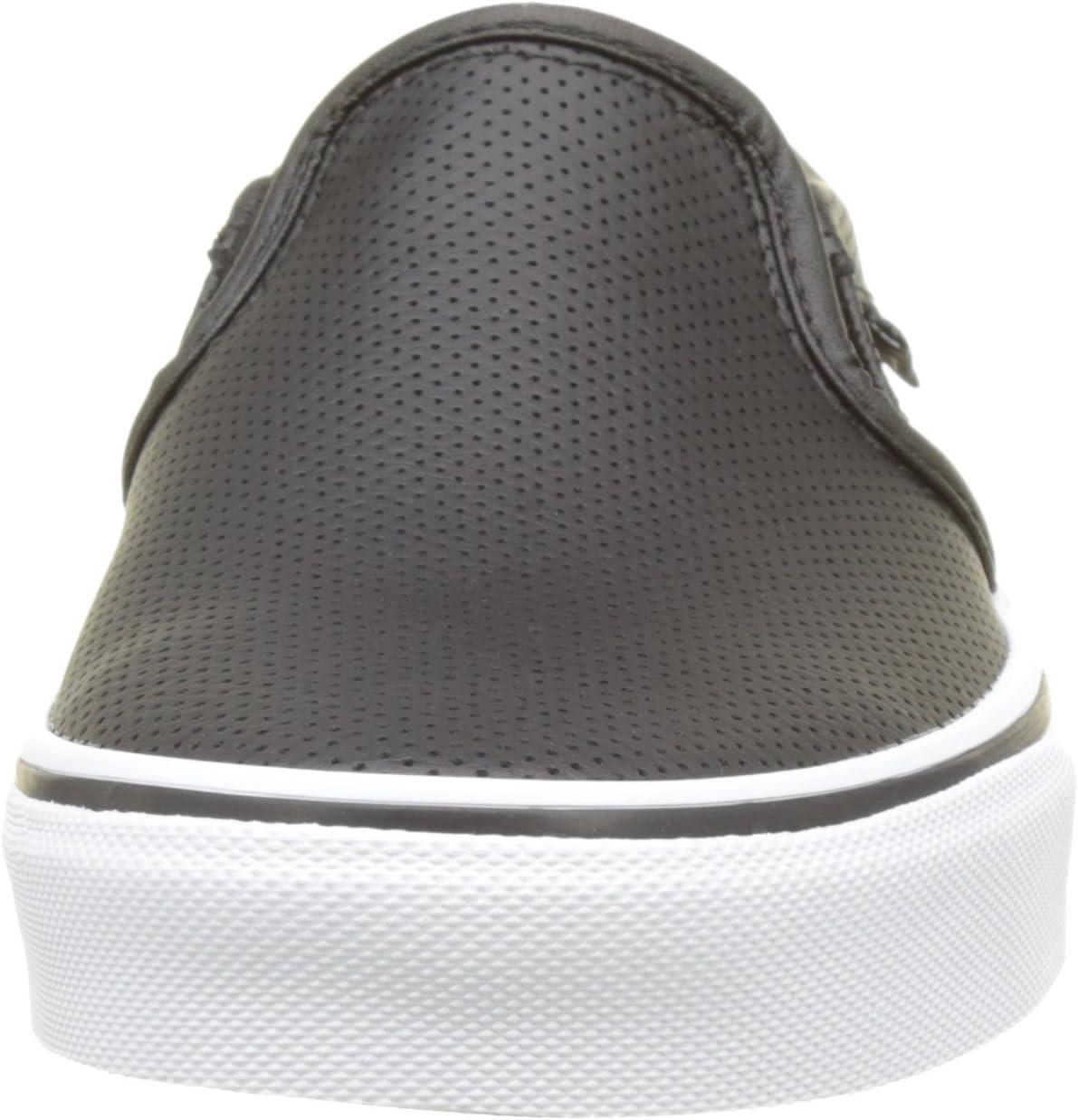 imageVans Womens Asher Adult Low Top SneakersPerf Leather Black