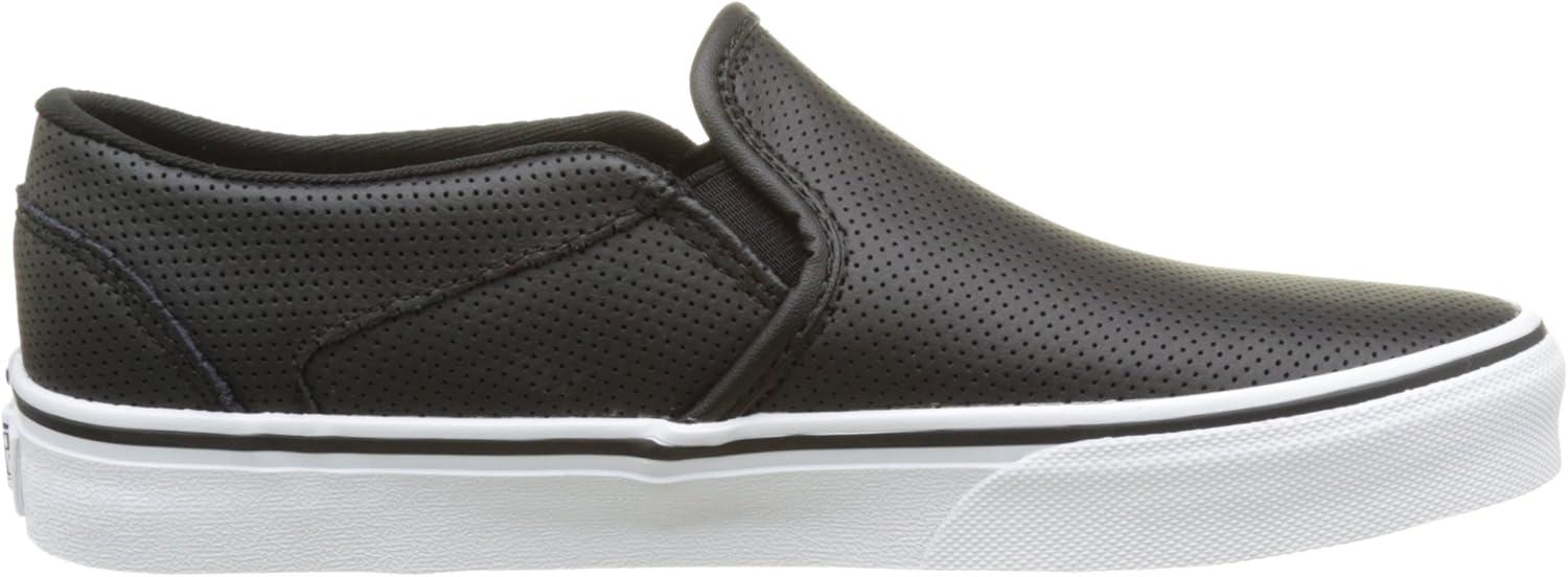 imageVans Womens Asher Adult Low Top SneakersPerf Leather Black
