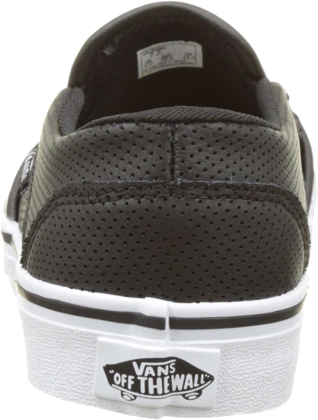 imageVans Womens Asher Adult Low Top SneakersPerf Leather Black