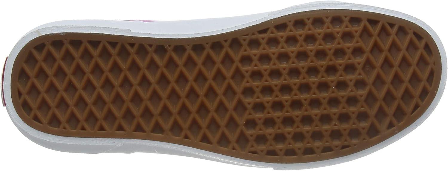 imageVans Womens Asher Adult Low Top SneakersPink Canvas Fuchsia Pink White Xxu