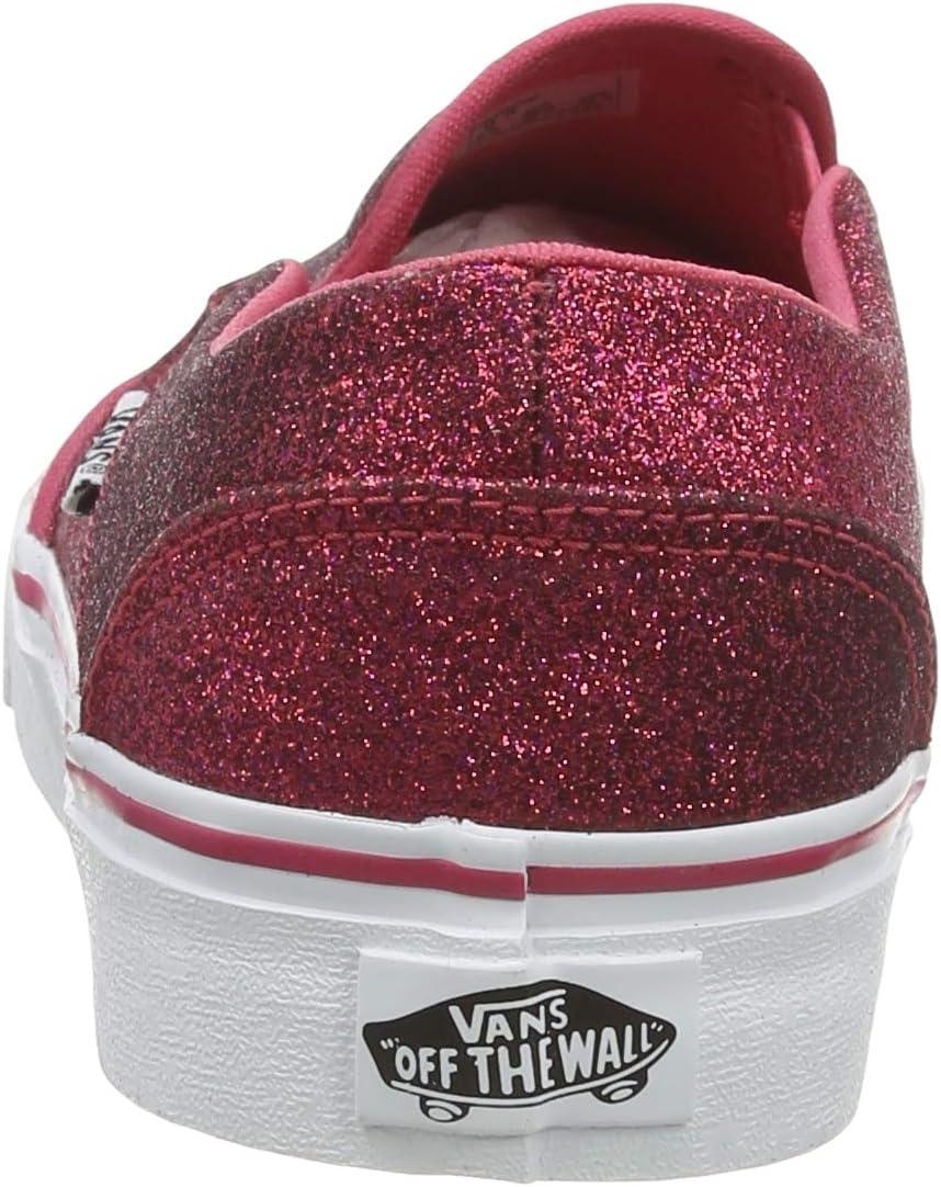 imageVans Womens Asher Adult Low Top SneakersPink Glitter Rainbow Pink Xwp