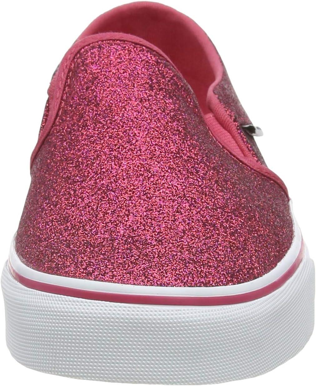 imageVans Womens Asher Adult Low Top SneakersPink Glitter Rainbow Pink Xwp