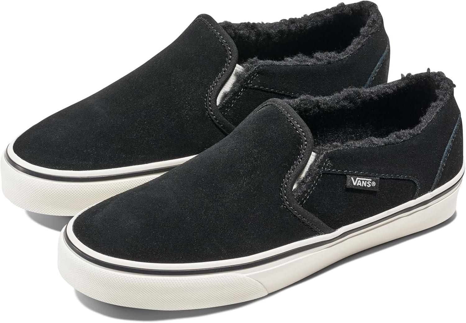 imageVans Womens Asher Adult Low Top SneakersSherpa Black