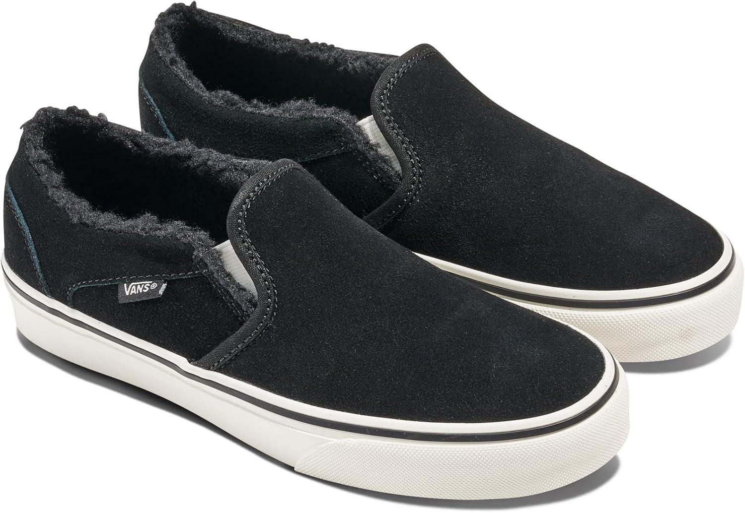 imageVans Womens Asher Adult Low Top SneakersSherpa Black