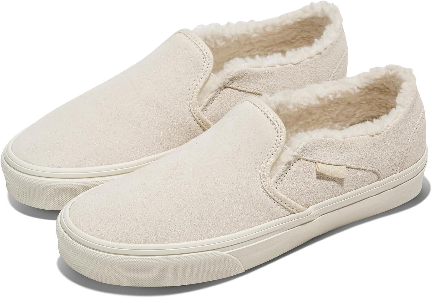 imageVans Womens Asher Adult Low Top SneakersSherpa Marshmallow
