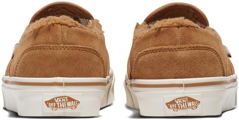 imageVans Womens Asher Adult Low Top SneakersSuedeSherpa Chipmunk