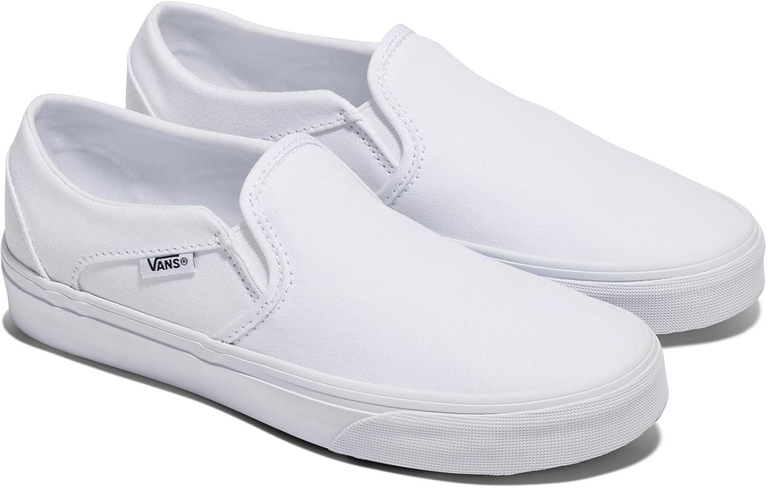imageVans Womens Asher Adult Low Top SneakersTrue White