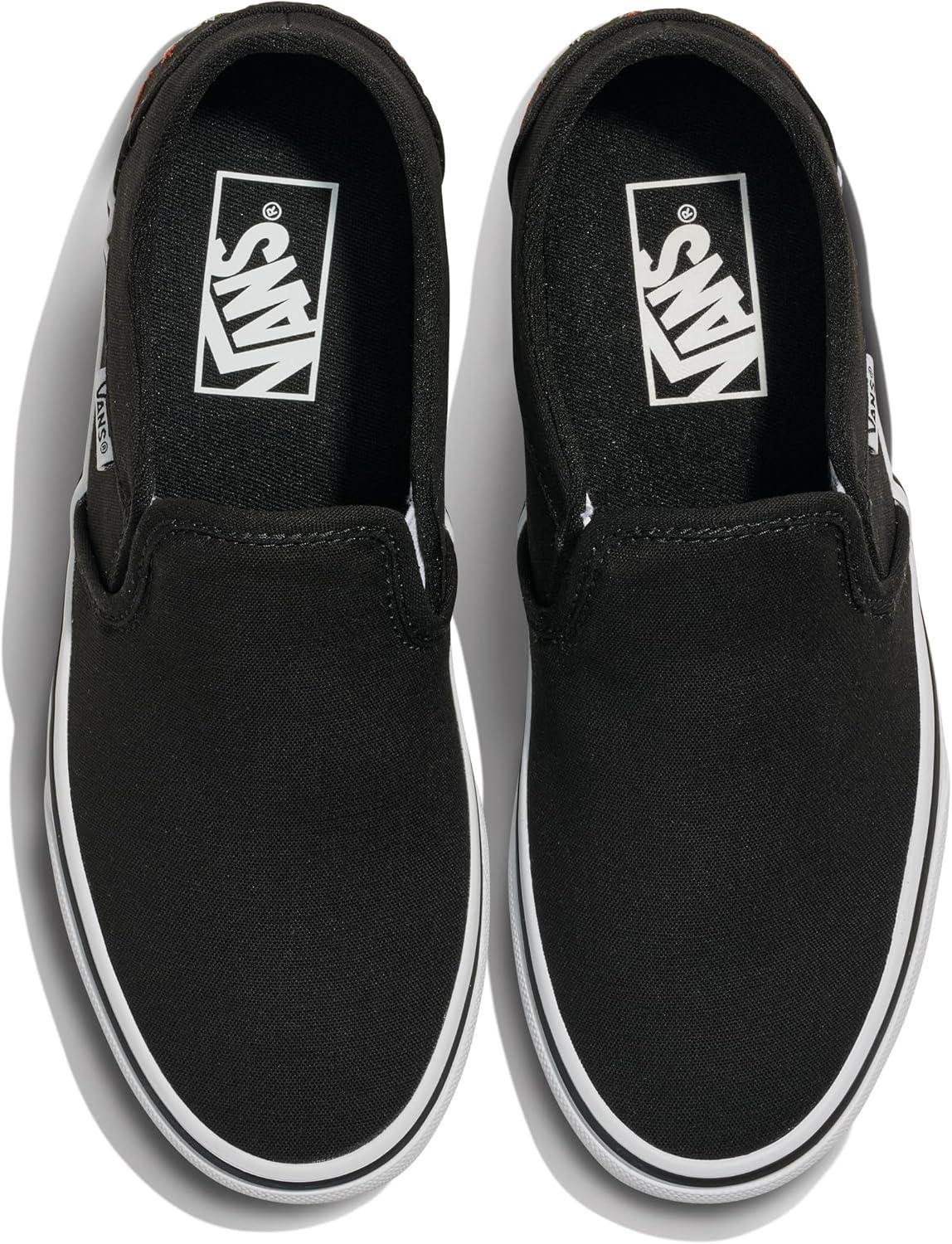 imageVans Womens Asher Adult Low Top SneakersVariety Embroidery Black