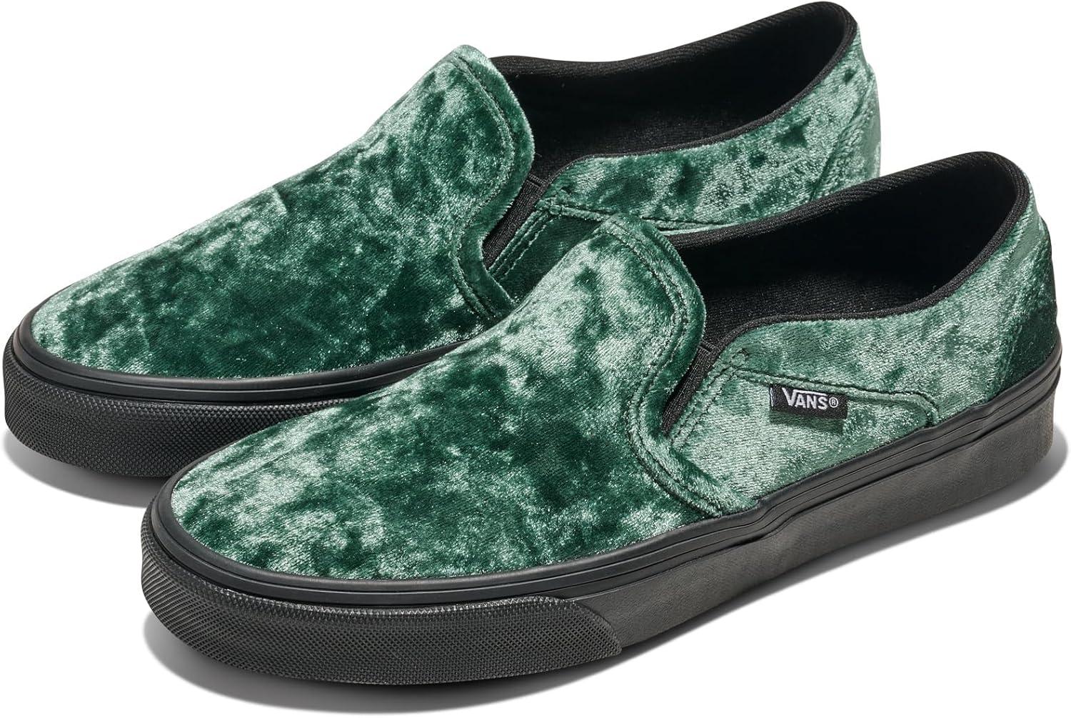 imageVans Womens Asher Adult Low Top SneakersVelvet Dark Green
