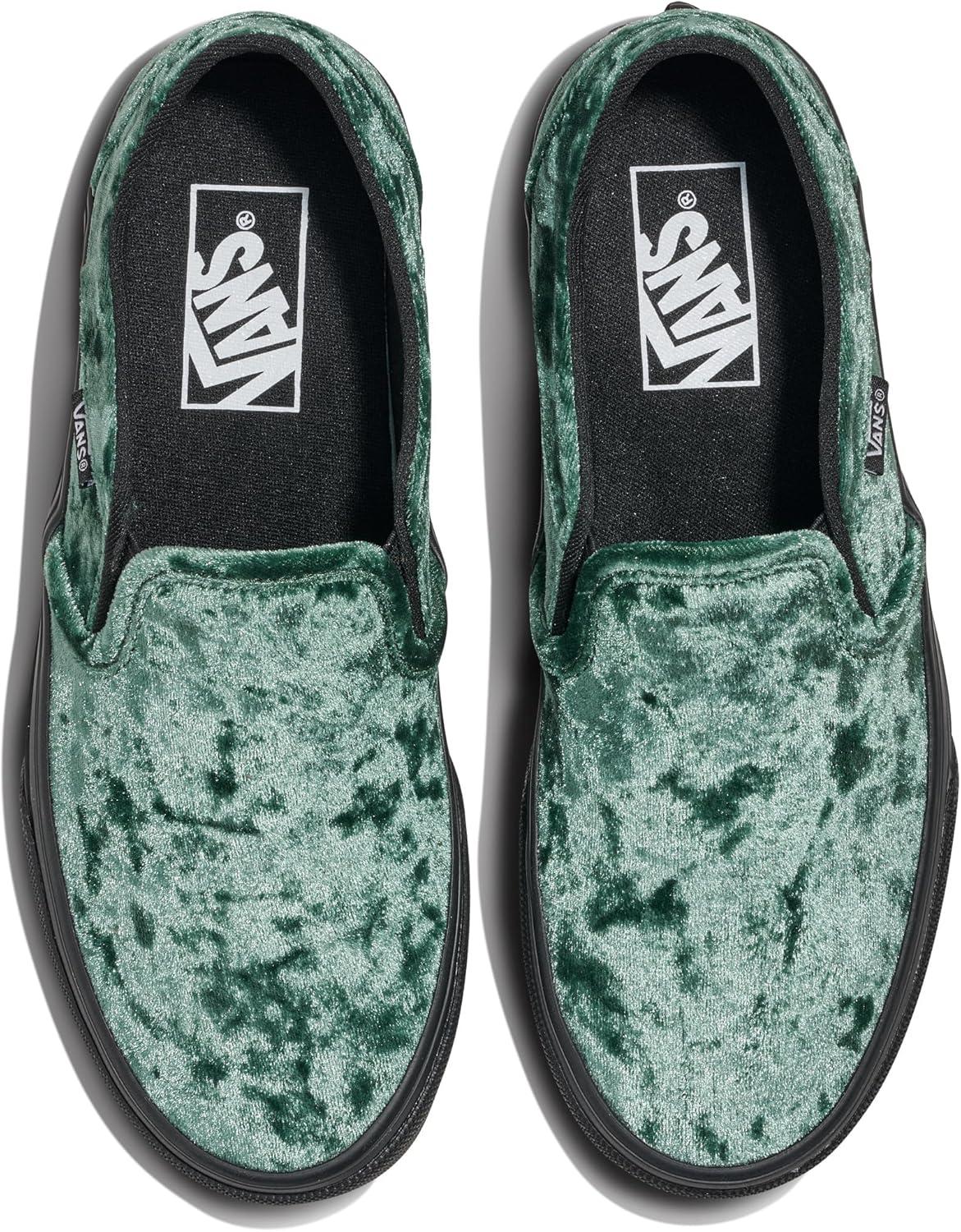 imageVans Womens Asher Adult Low Top SneakersVelvet Dark Green