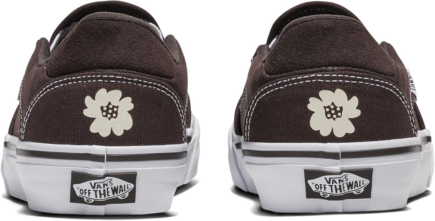 imageVans Womens Asher Deluxe Slipon ShoeGreek Floral After Dark