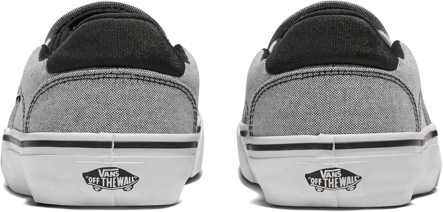 imageVans Womens Asher Deluxe Slipon ShoeSummer Canvas Black
