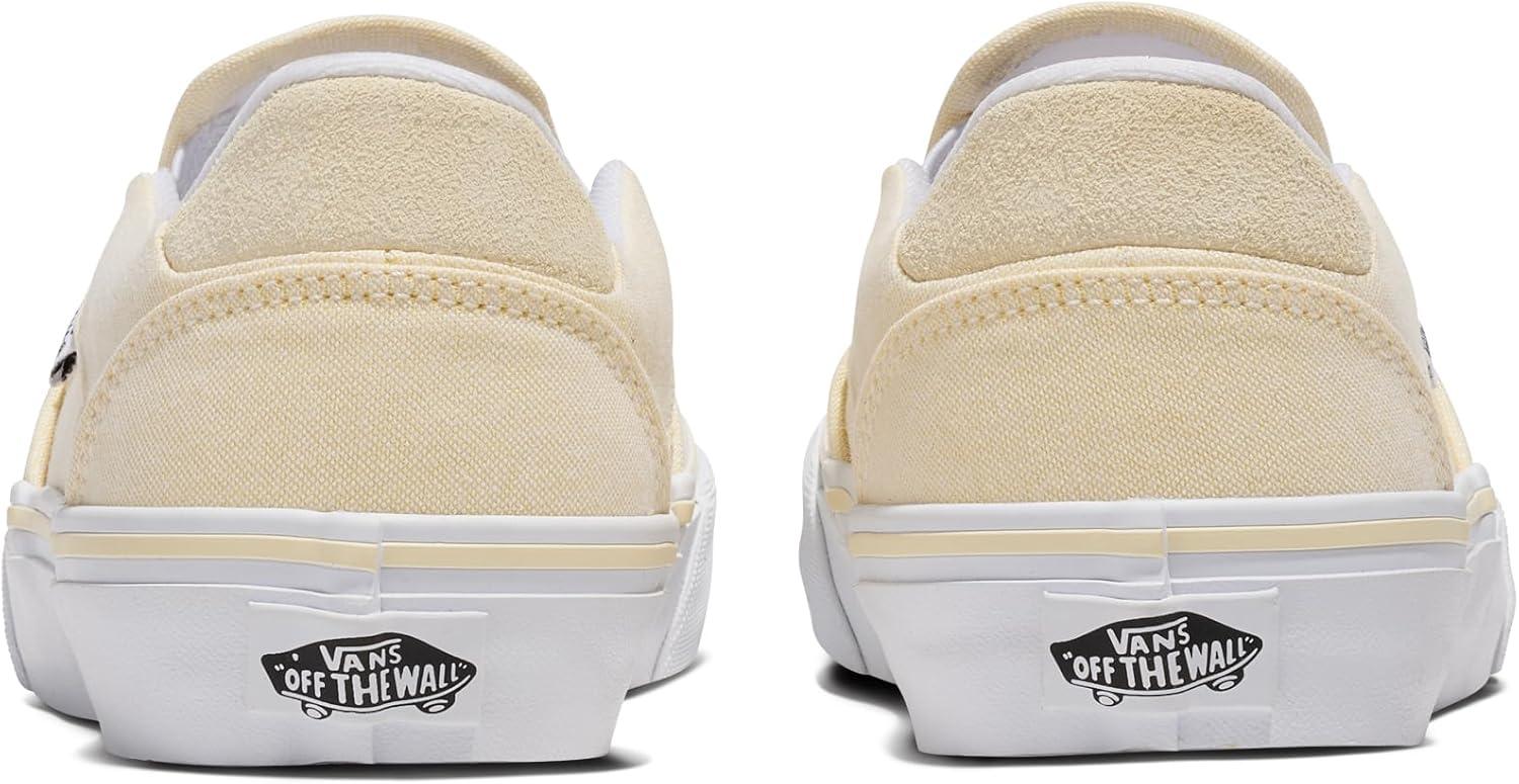 imageVans Womens Asher Deluxe Slipon ShoeSummer Canvas Yellow