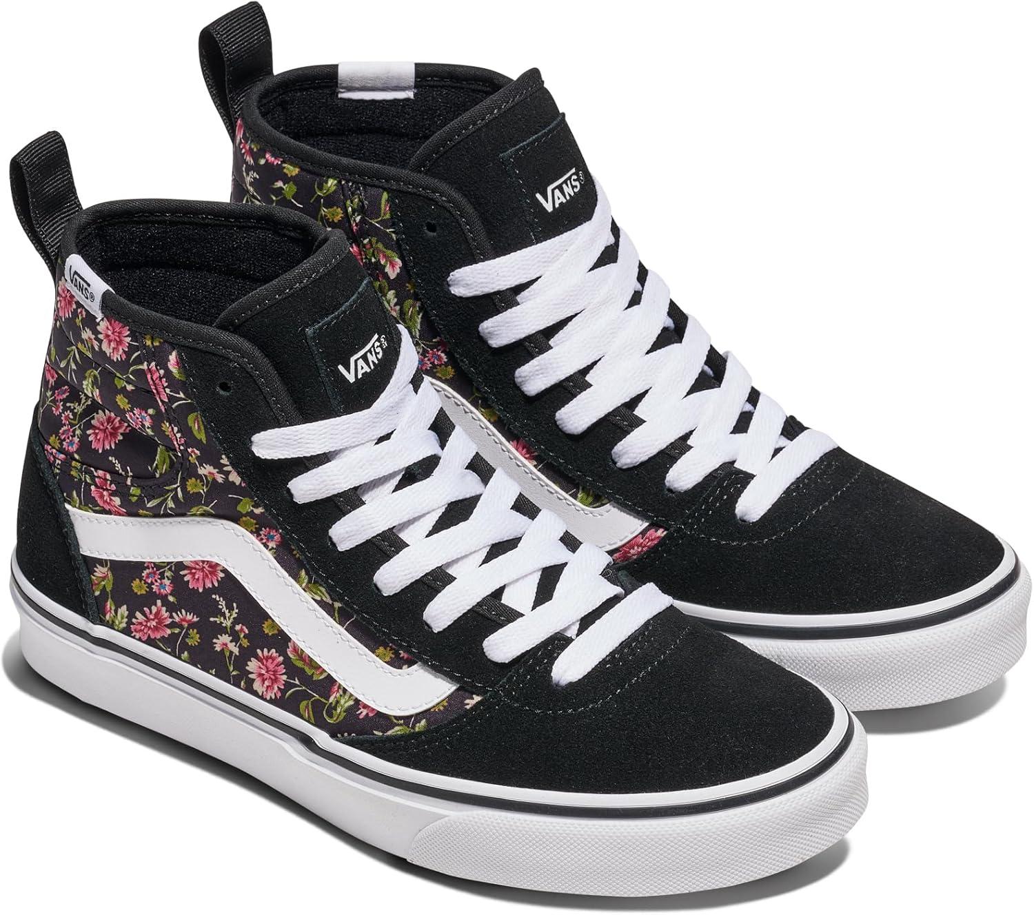 imageVans Womens Ashwood Hi Decon Hightop ShoeDark Floral Black