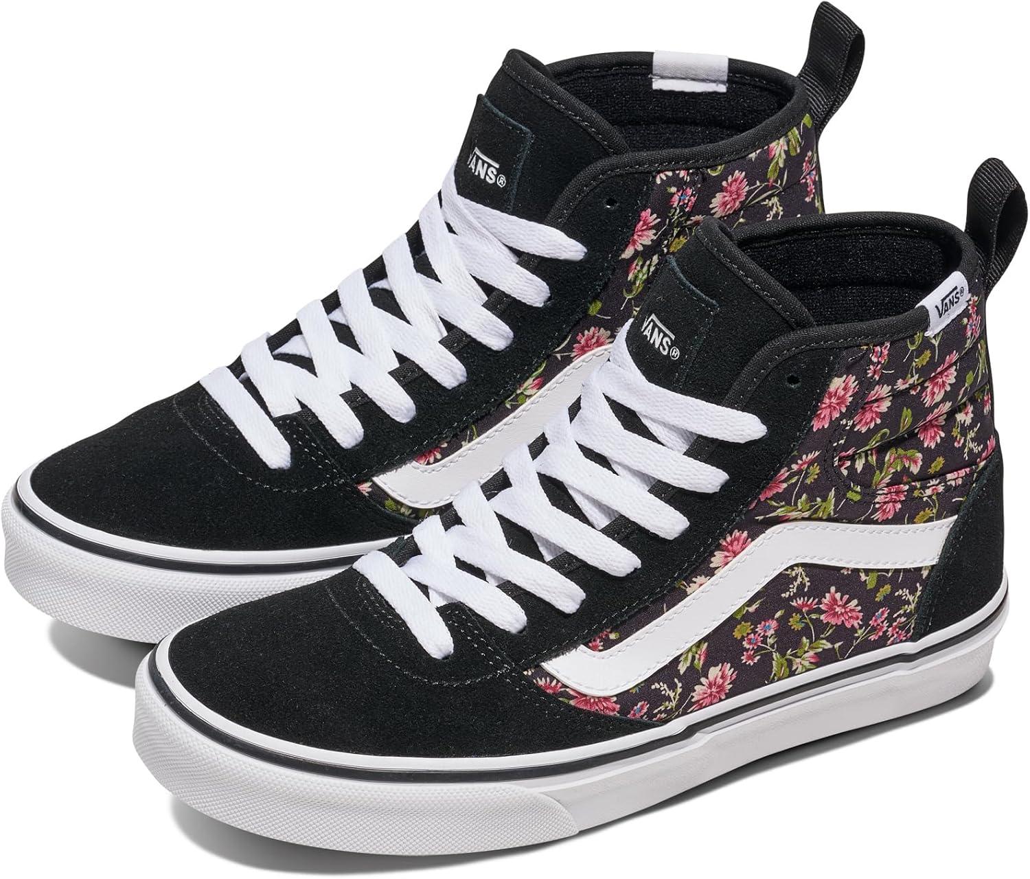 imageVans Womens Ashwood Hi Decon Hightop ShoeDark Floral Black