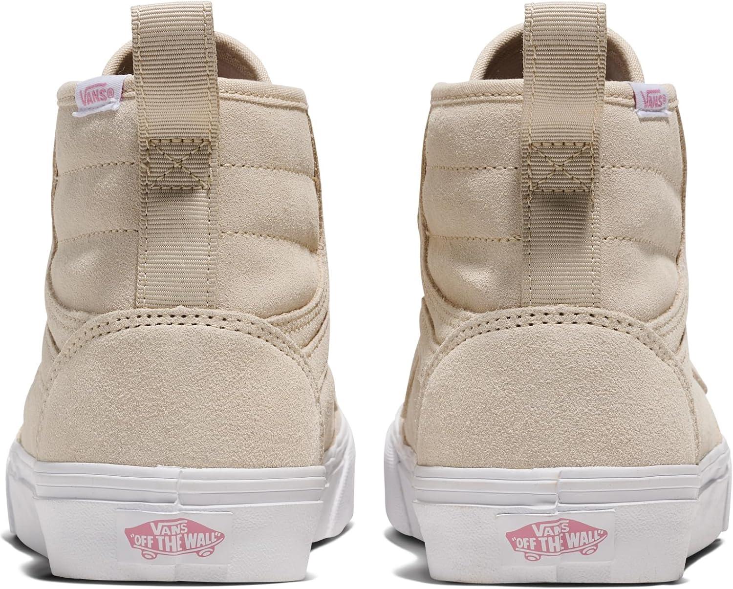 imageVans Womens Ashwood Hi Decon Hightop ShoeSatin Lace Oatmeal