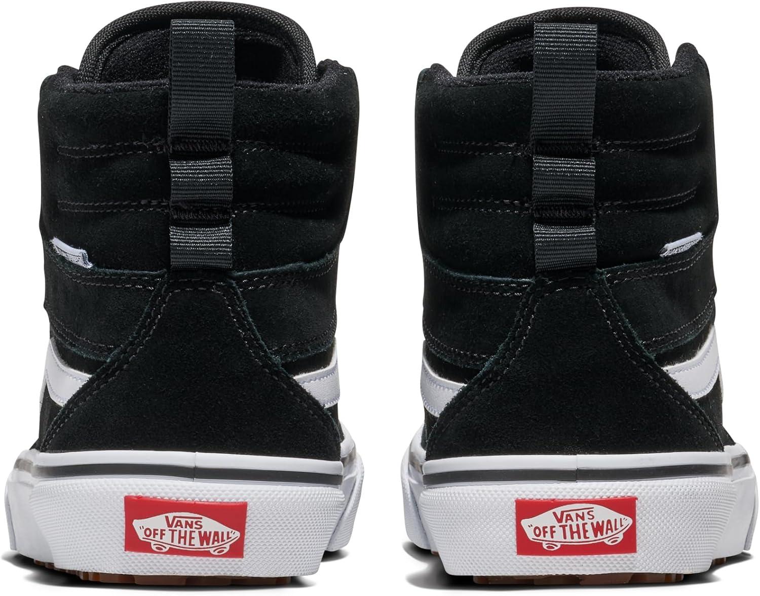 imageVans Womens Ashwood Hi Decon Hightop ShoeSuedeCanvas BlackWhite