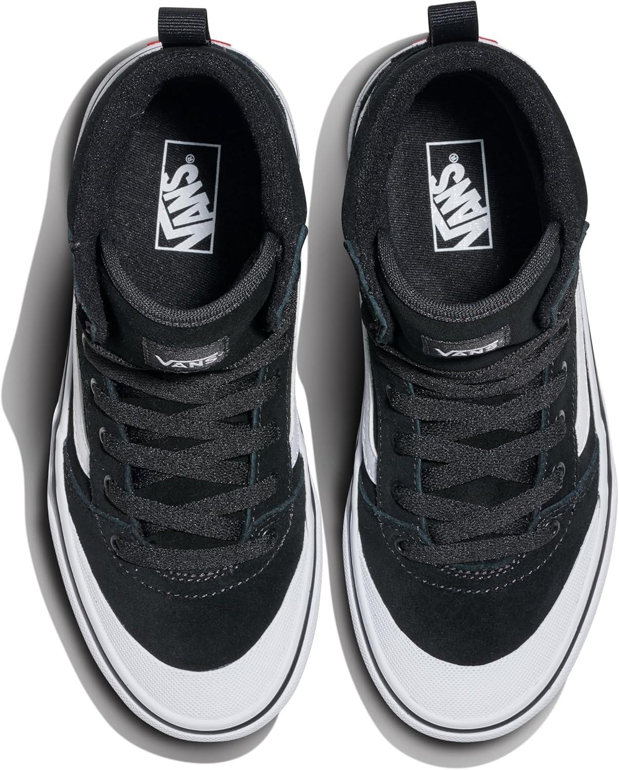 imageVans Womens Ashwood Hi Decon Hightop ShoeSuedeCanvas BlackWhite