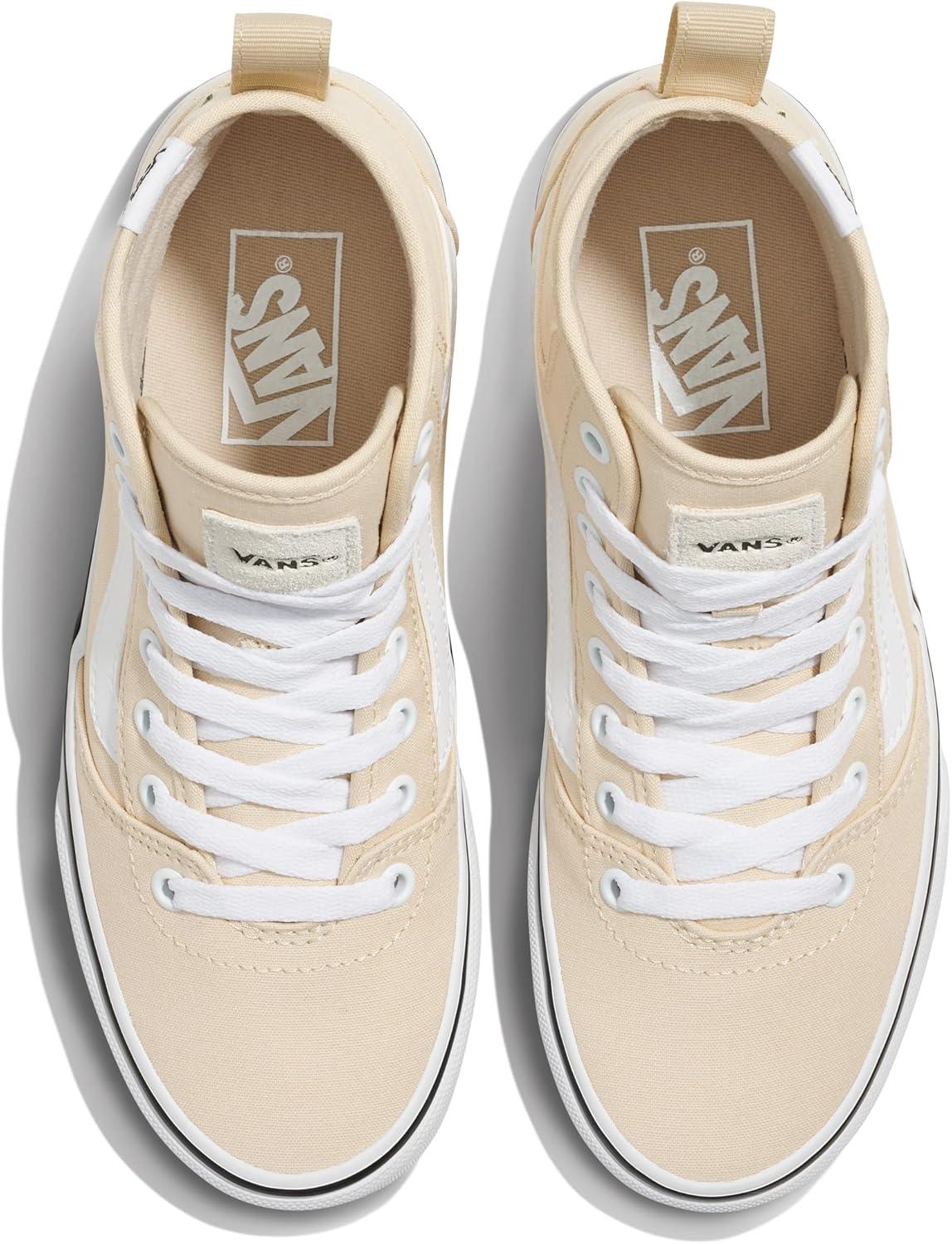 imageVans Womens Ashwood Hi Decon Hightop ShoeVariety Embroidery Creme Brule