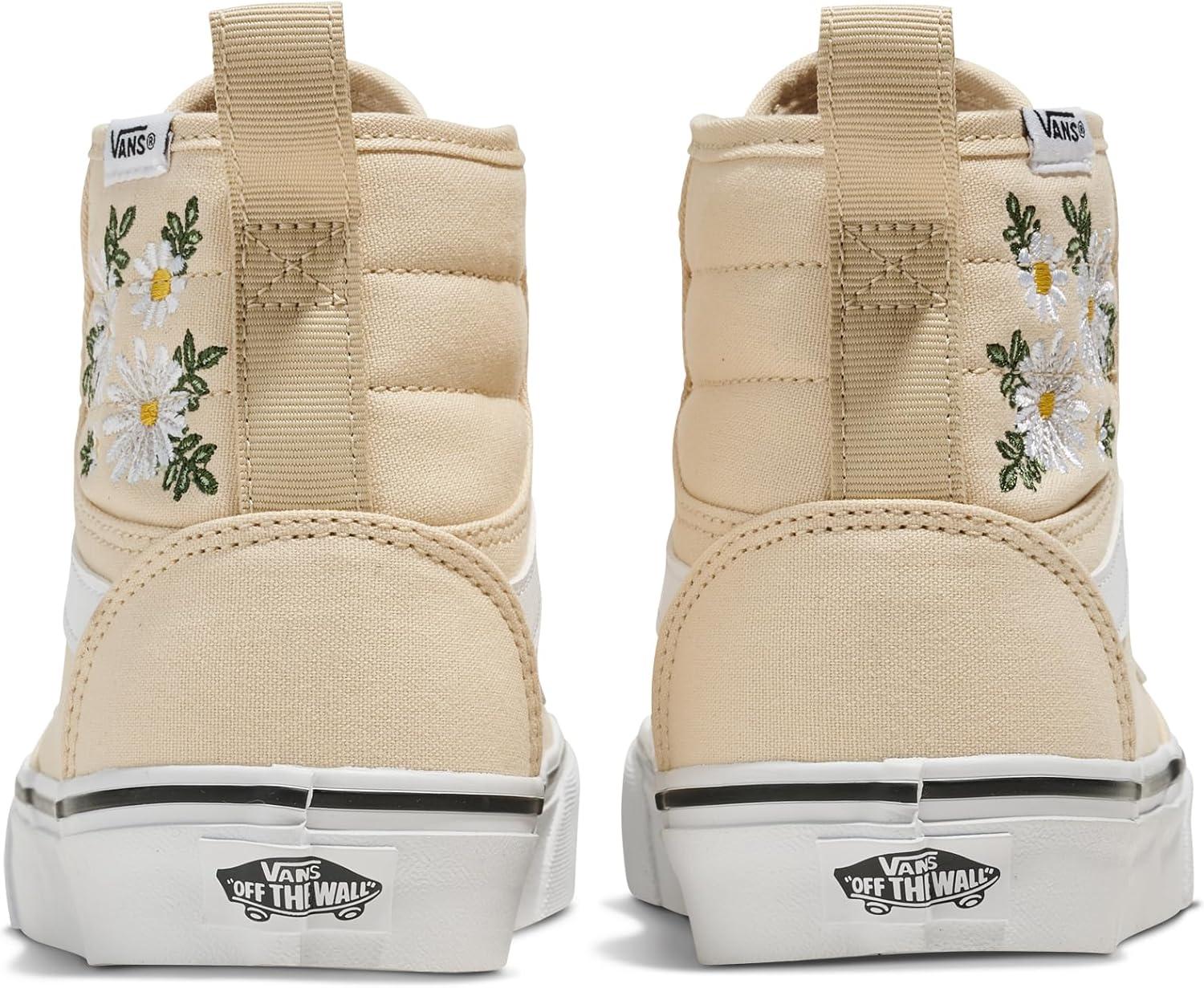 imageVans Womens Ashwood Hi Decon Hightop ShoeVariety Embroidery Creme Brule