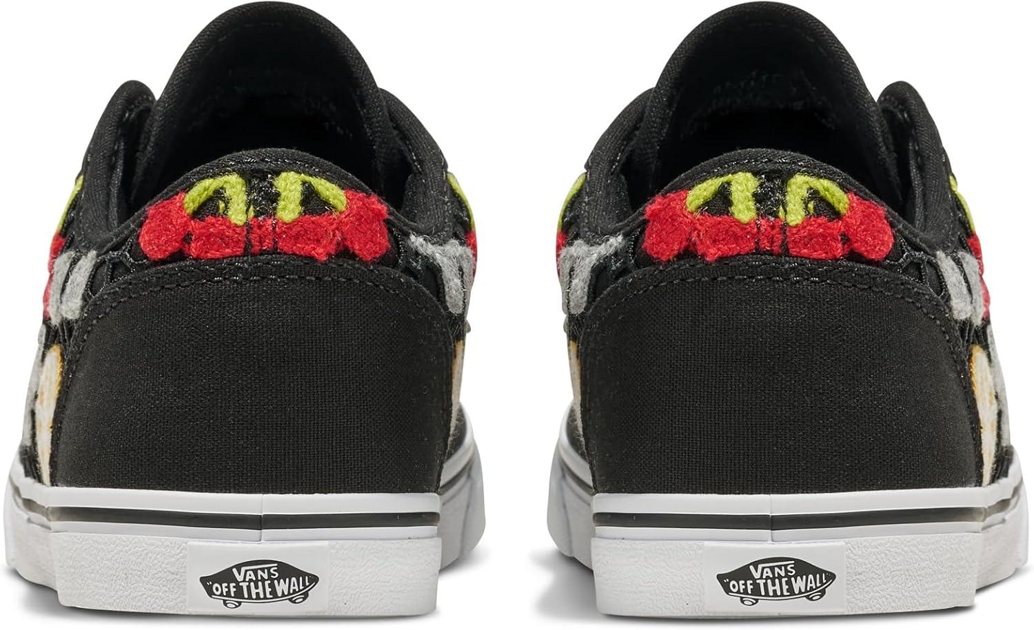 imageVans Womens Atwood Low Top ShoeCheck Applique Black