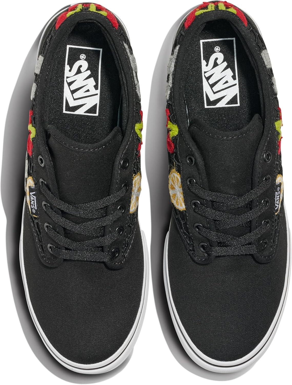 imageVans Womens Atwood Low Top ShoeCheck Applique Black