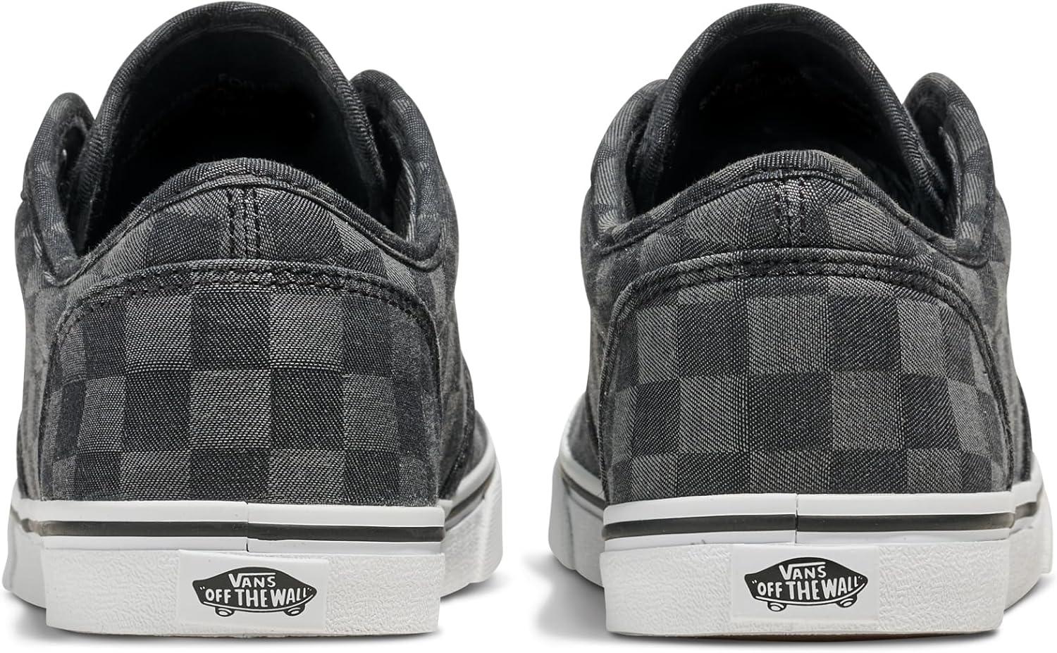 imageVans Womens Atwood Low Top ShoeCheck Textile Black