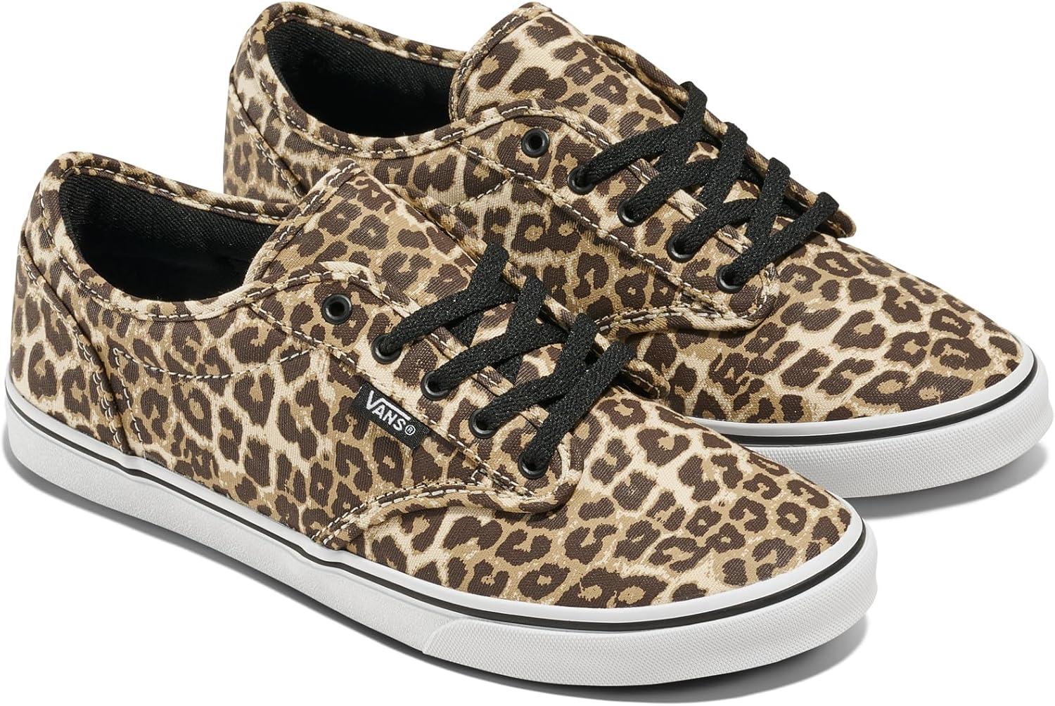 imageVans Womens Atwood Low Top ShoeLeopard Black