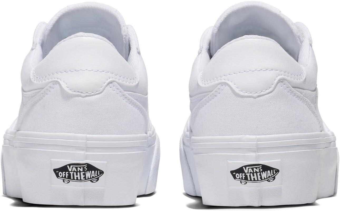 imageVans Womens Brooklyn Ls Platform ShoeCanvas WhiteWhite