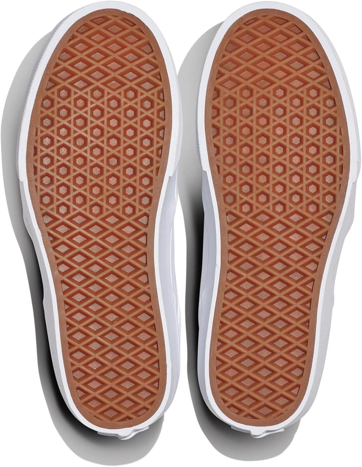 imageVans Womens Brooklyn Ls Platform ShoeCanvas WhiteWhite