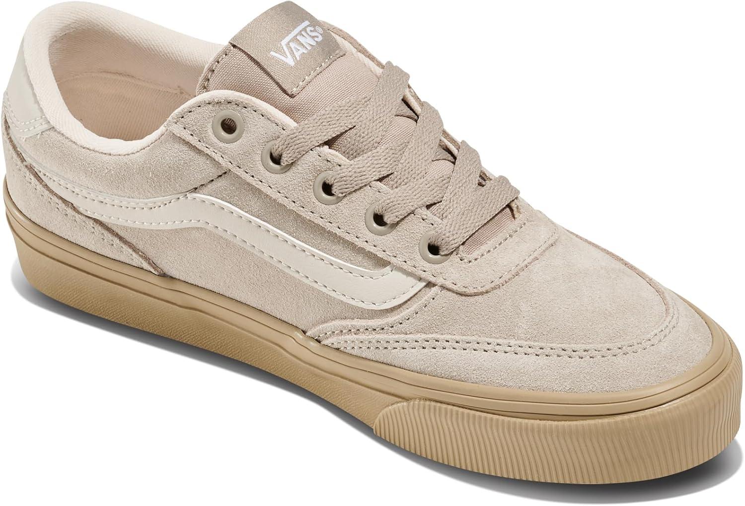 imageVans Womens Brooklyn Ls Shoe Lowtop Sneakers for Everyday Wear Walking Work amp FashionGum Mushroom