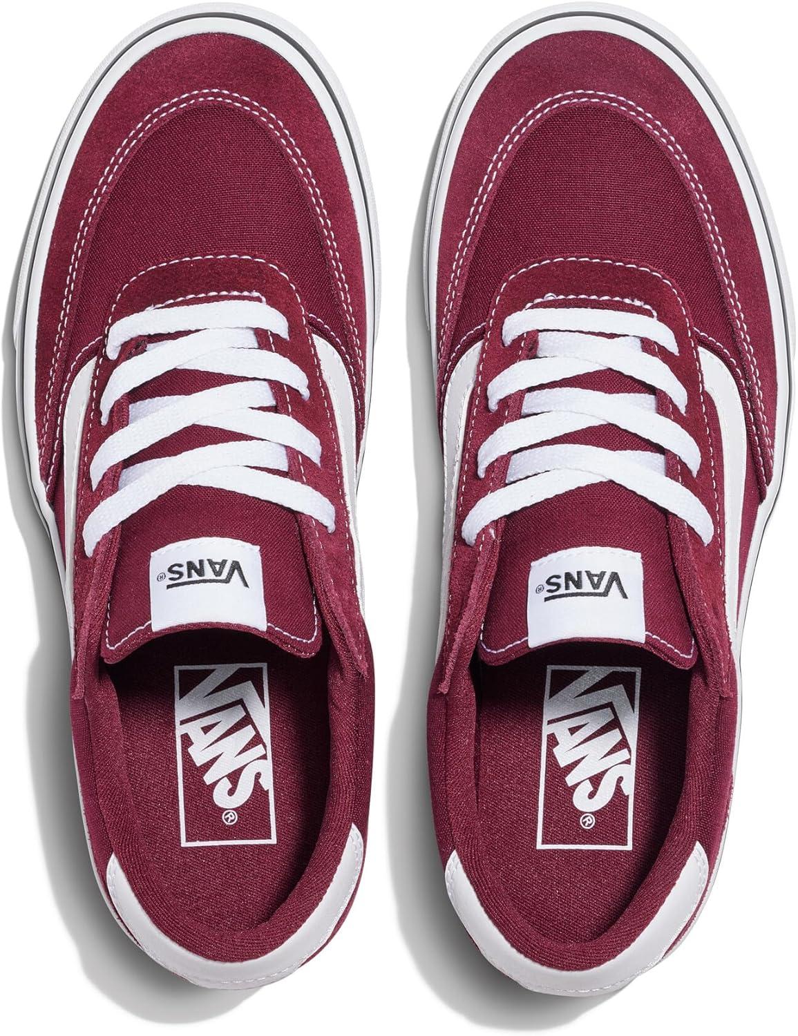 imageVans Womens Brooklyn Ls Shoe Lowtop Sneakers for Everyday Wear Walking Work amp FashionSuedeCanvas Port Royale