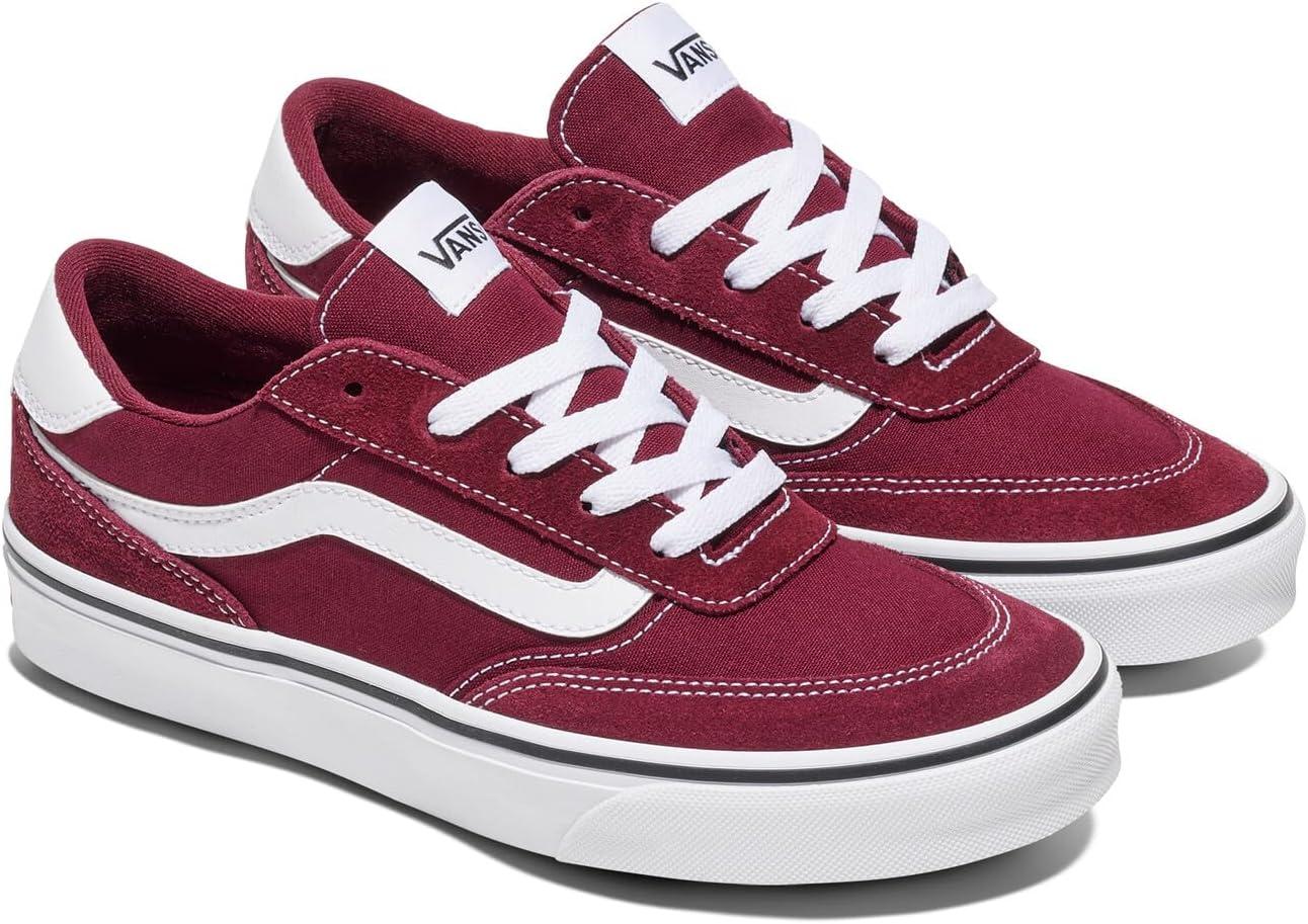 imageVans Womens Brooklyn Ls Shoe Lowtop Sneakers for Everyday Wear Walking Work amp FashionSuedeCanvas Port Royale